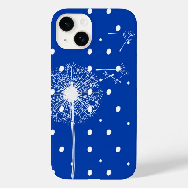 Funda De Case-Mate Para iPhone Dandelion On Polka Dots (Reverso )