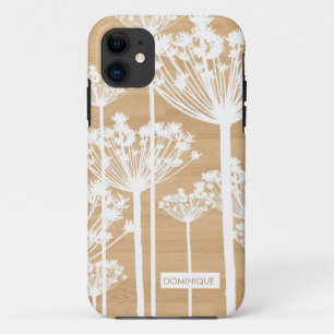 Funda Para iPhone 11 Dandelions blancos en estuche para iPhone 5s de pa