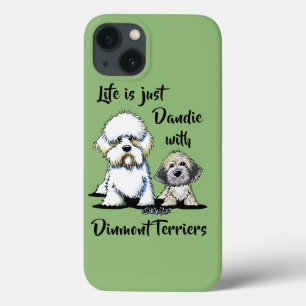 Funda Para iPhone 13 Dandie Dinmont Terriers