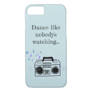Funda Para iPhone 8/7 Danza como nadie cita de observación en la caja