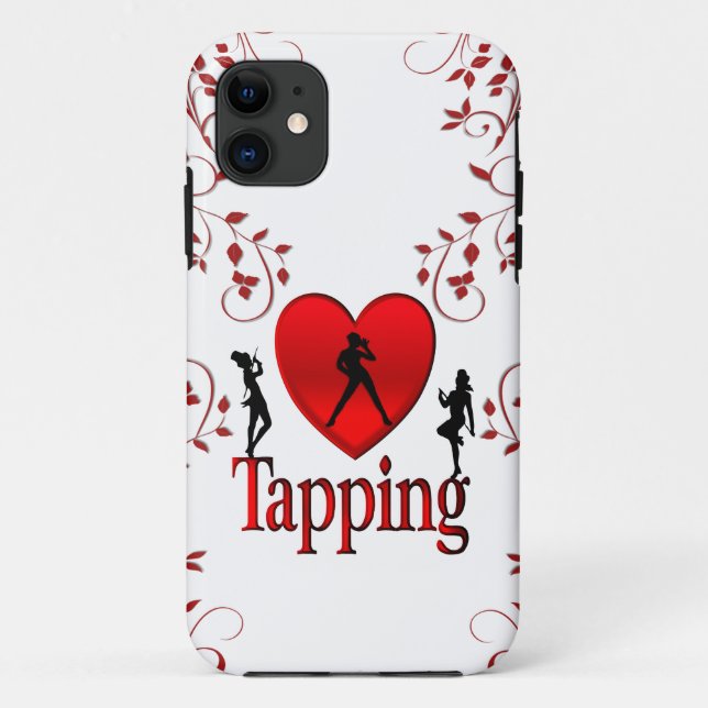 Funda De Case-Mate Para iPhone Danza de Golpe de corazón (Reverso)