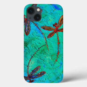Funda Para iPhone 13 Danza de la libélula