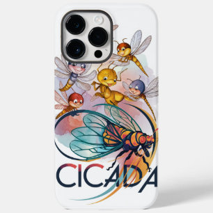 Funda Para iPhone 14 Pro Max De Case-Mate "Danza de la libélula: una vibrante composición de