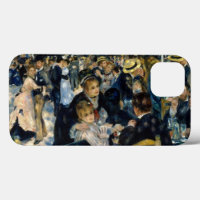 Danza en Le Moulin de la Galette por Renoir