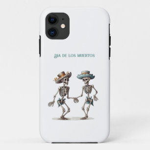 Funda Para iPhone 11 Danza Eterna Dia de los Muertos Calaveras