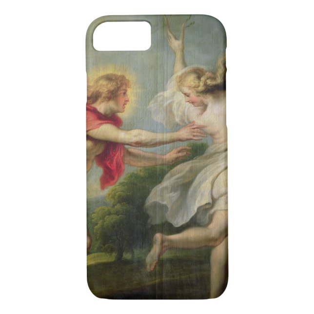 Funda De Case-Mate Para iPhone Daphne y Apolo (aceite) (Reverso)