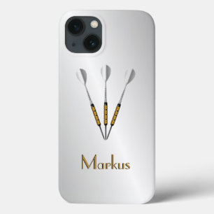 Funda Para iPhone 13 Dardos personalizados / Monograma