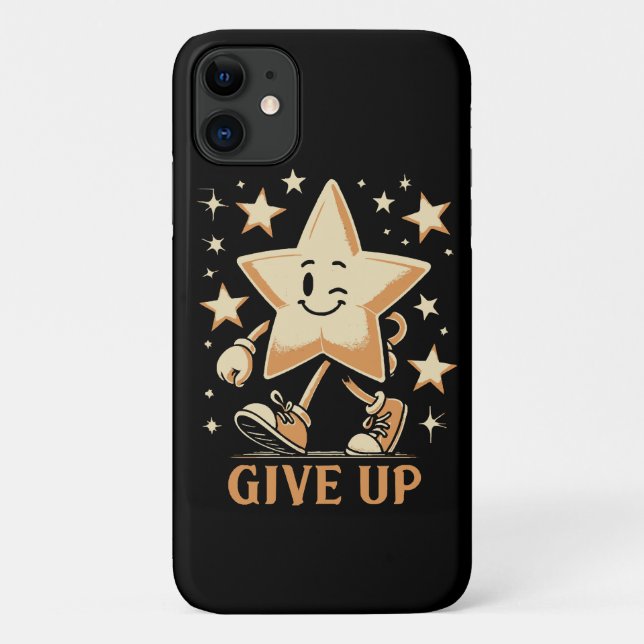 Funda De Case-Mate Para iPhone Darse por vencido (Reverso)