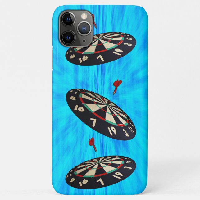 Funda De Case-Mate Para iPhone Darts Destination Bullseye, (Reverso)
