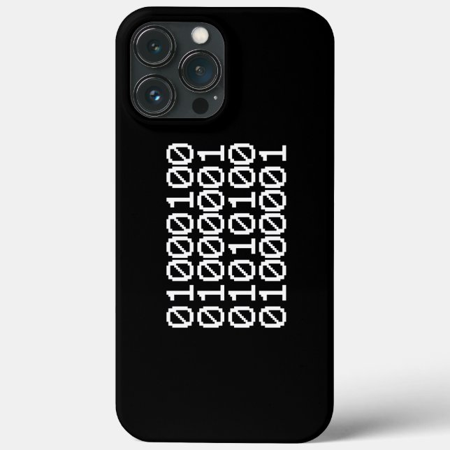 FUNDA DE Case-Mate PARA iPhone DATOS BINARIOS (Reverso )