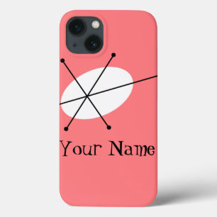 title_seo2 Dazzle Pink 'Name' iPad caso vertical
