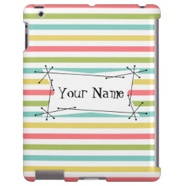 title_seo2 Dazzle Stripe Classic Name iPad vertical