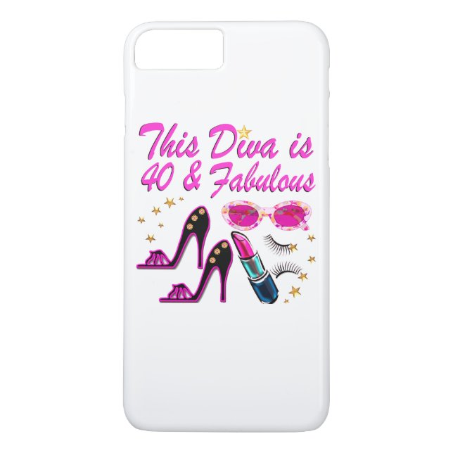 FUNDA DE Case-Mate PARA iPhone DAZZLING 40TH DIVA (Reverso)