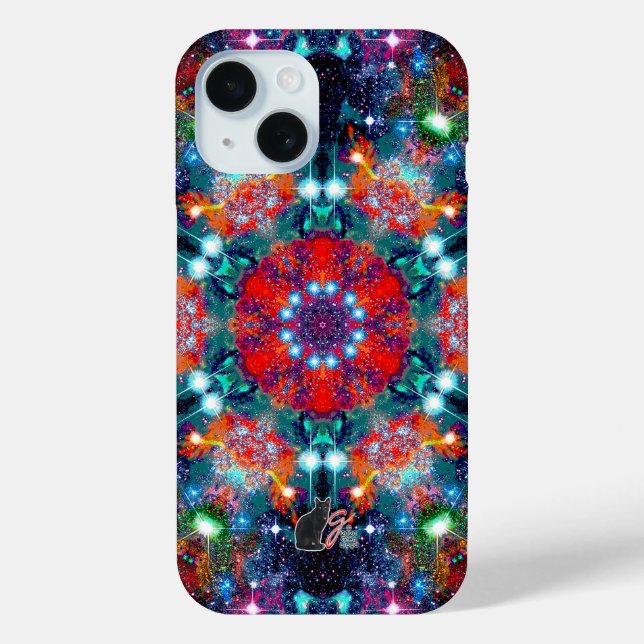 Funda De Case-Mate Para iPhone Dazzling Stellar Kaleid (Reverso )