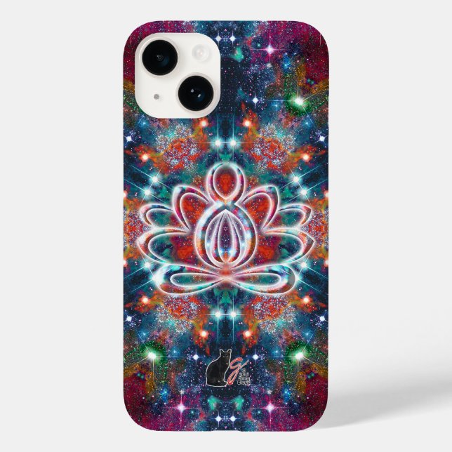 Funda De Case-Mate Para iPhone Dazzling Zen Lotus (Reverso )