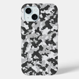 Funda Para iPhone 15 de camuflaje