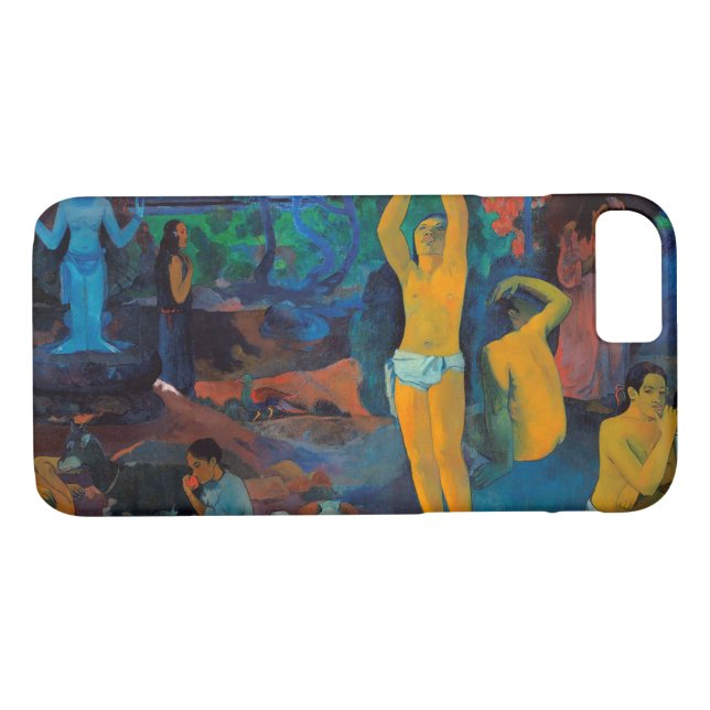 Funda De Case-Mate Para iPhone ¿De Dónde Venimos?, Gauguin (Reverso (horizontal))