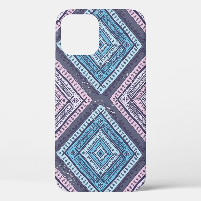 Funda De Case-Mate Para iPhone De etnia tribal. Patata de ilustracion inmaculada (Reverso )