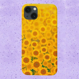 Funda Para iPhone 13 🌻 de girasoles acuáticos