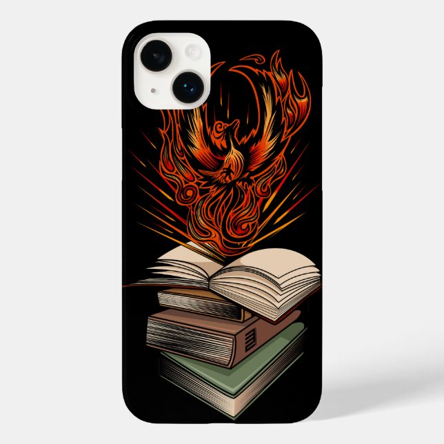Funda De Case-Mate Para iPhone De Los Libros (Reverso )