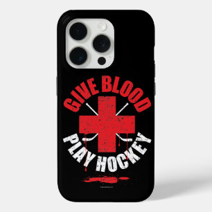 15 Pro Dé Sangre. Jugar al hockey. funda para iPhone 5