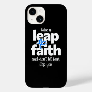 Funda Para iPhone 14 De Case-Mate Dé Un Salto De Fe, No Dejes Que El Miedo Te Deteng