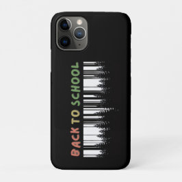 Funda Para iPhone 11 Pro De vuelta a la escuela con un toque de árboles sal