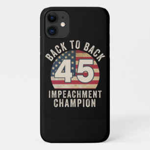 Funda Para iPhone 11 De vuelta a la espalda el campeón de la impugnació