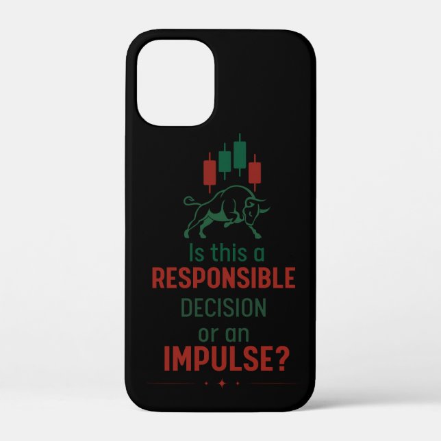 Funda De Case-Mate Para iPhone Decisión Responsable – Disciplina de Negociación (Reverso )