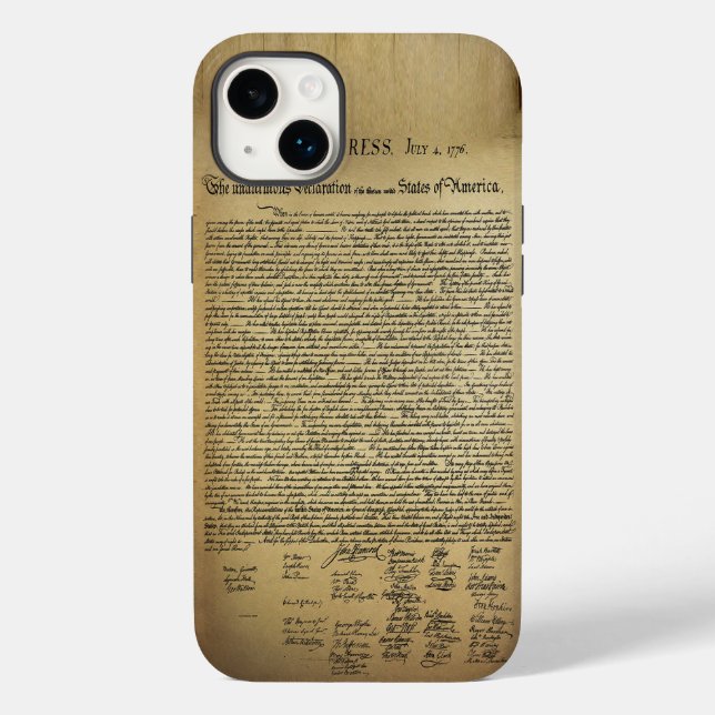 Funda De Case-Mate Para iPhone Declaración de la Independencia (Reverso )