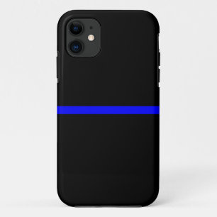 Funda Para iPhone 11 Declaración simbólica de la delgada línea azul