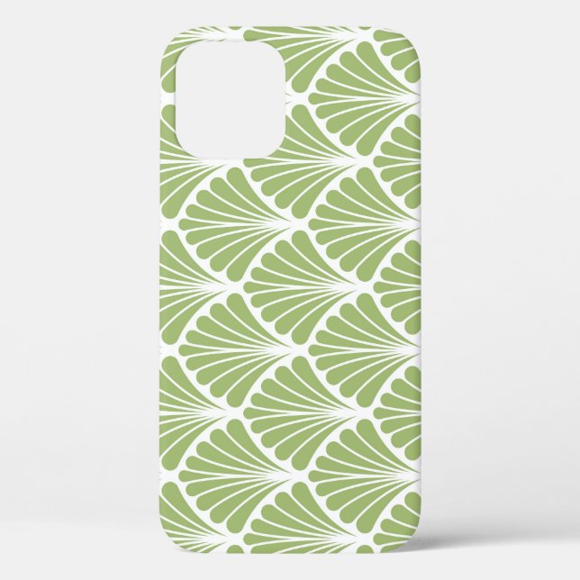 Funda De Case-Mate Para iPhone Deco de arte geométrico, patrón sin fisuras (Reverso )