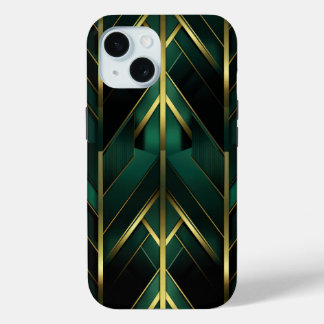 Funda Para iPhone 15 Deco Verde