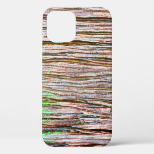 Funda Para iPhone 12 Decoración antigua de carpintería, fondo, tablero,