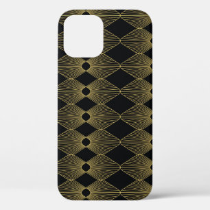 Funda Para iPhone 12 Decoración Art Decó Patrón sin Maravillas