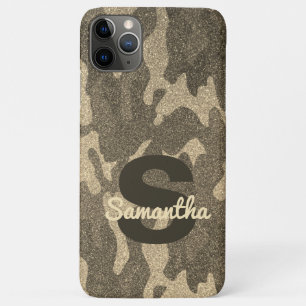 Funda Para iPhone 11 Pro Max Decoración de Camión Personalizado Purpurina de Or