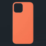 Funda Para iPhone 12 Decoración de color de coral salmón<br><div class="desc">Este producto personalizado de diseño con un toque de color rosa coral salmón para usted o como regalo seguro que impresionará en todo momento. Haga clic en el botón "Personalizar it!" para mostrar las herramientas para personalizar de este producto si desea usar un editor de texto y un cargador de...</div>