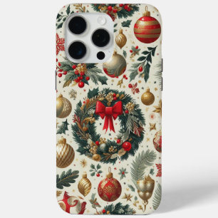 Funda Para iPhone 15 Pro Max Decoración de Navidades sin inconvenientes