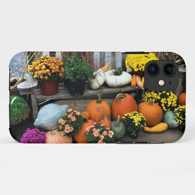 Funda De Case-Mate Para iPhone Decoración de otoño (Reverso (horizontal))