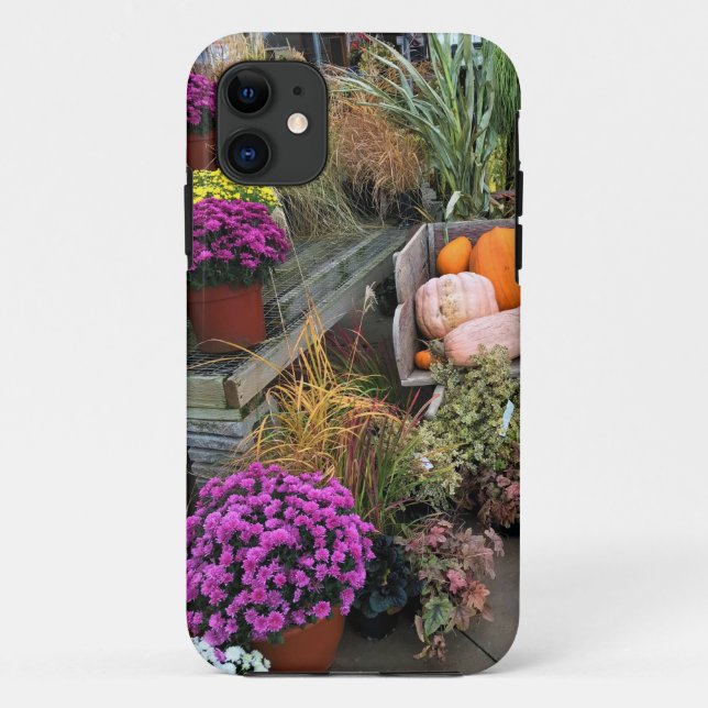 Funda De Case-Mate Para iPhone Decoración de otoño (Reverso)