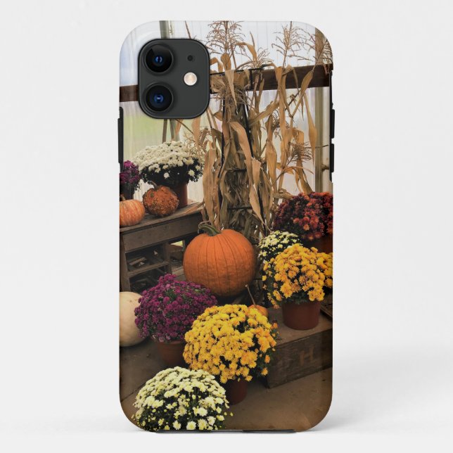 Funda De Case-Mate Para iPhone Decoración de otoño (Reverso)