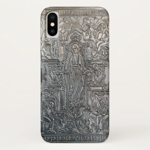 Funda Para iPhone X decoración metalizado co del libro religioso
