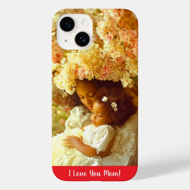 Funda De Case-Mate Para iPhone Dedicación A Las Mamás (Reverso )