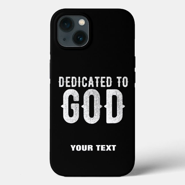 FUNDA DE Case-Mate PARA iPhone DEDICADO AL TEXTO BLANCO DEL PERSONALIZABLE GUAY D (Reverso )
