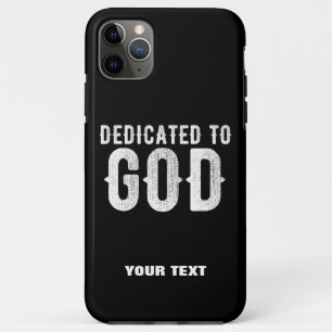 FUNDA PARA iPhone 11 PRO MAX DEDICADO AL TEXTO BLANCO DEL PERSONALIZABLE GUAY D