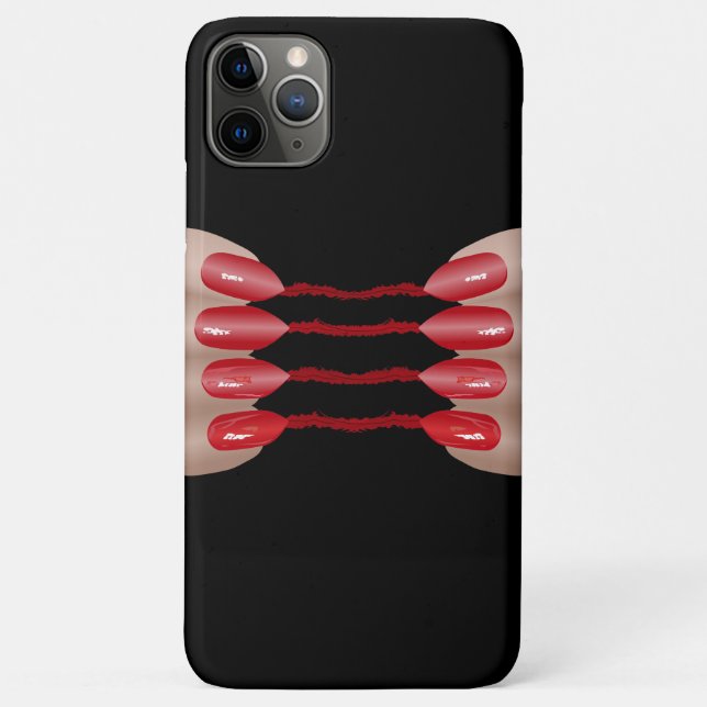 Funda De Case-Mate Para iPhone dedo de vampiro V.2 (Reverso)