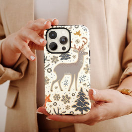 Funda Para iPhone 13 Pro Max Deer Navidades Holiday iPhone Case Mate