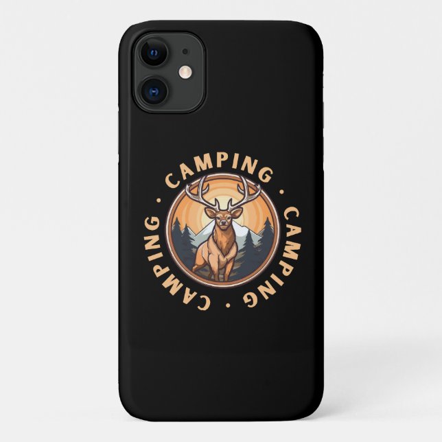 Funda De Case-Mate Para iPhone Deer - Silvestre - Camping (Reverso)