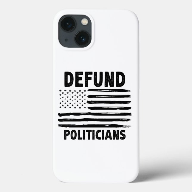 Funda De Case-Mate Para iPhone Defender el regalo retro estadounidense de los pol (Reverso)