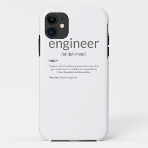 Funda Para iPhone 11 Definición de Ingeniero Mayor de la Escuela de Ing